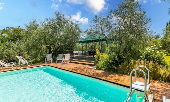 Pian di Sco Villa | Preciosa casa de vacaciones privada con piscina privada, WIFI, TV, vista panorámica y aparcamiento