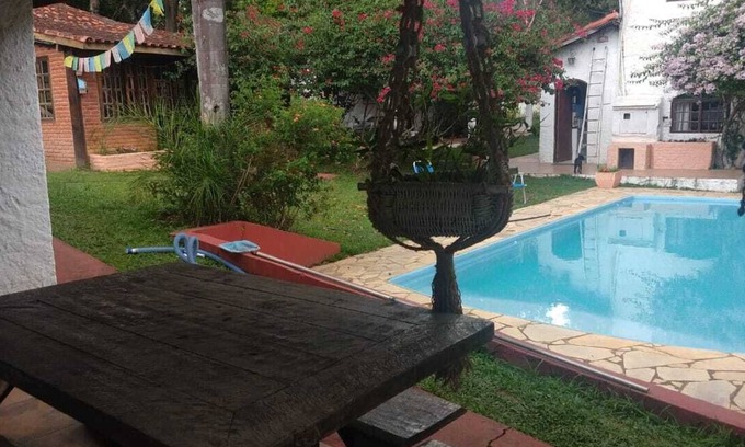 Ibiuna Cabaña | Maravilloso sitio en lo mejor de Ibiúna 12 Suites-58 Personas-2 Áreas independientes