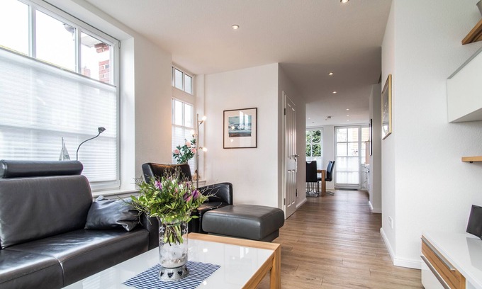 Langeoog Apartamento | Wonderful vacation apartment in an old Langeoog Frisian house