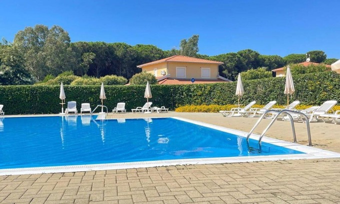 Pizzo Villa | Estupenda casa de vacaciones con piscina, WIFI, A/C, veranda, mascotas permitida y aparcamiento