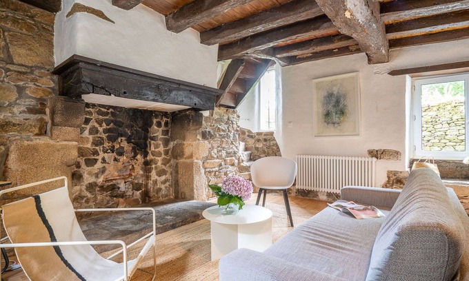 Plouguiel Casa | Preciosa casa de vacaciones para 4 personas con WIFI, TV y aparcamiento