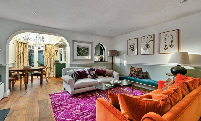 Lewes Casa | Estupenda casa de vacaciones para 4 personas con WIFI