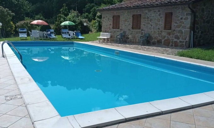 Volerrano Villa | Estupenda casa de vacaciones para 7 personas con piscina, WIFI y aparcamiento
