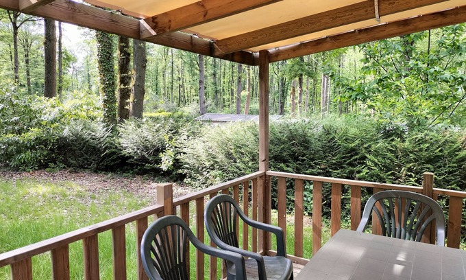 Saint-Cheron Casa | Wonderfull mobil-home 6 people, 1 hour from Paris, RER C Saint-Chéron