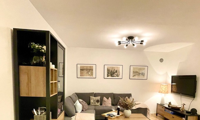 Loschwitz Condominio | Wonderfully quiet vacation apartment with terrace, fireplace and sauna