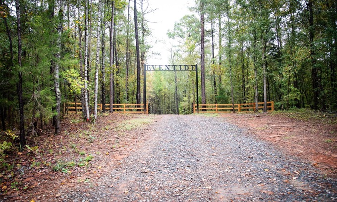 Forsyth Casa | Wooded 83-Acre Estate with 4-bedroom Home, Pond, Creek, and Walking Trails