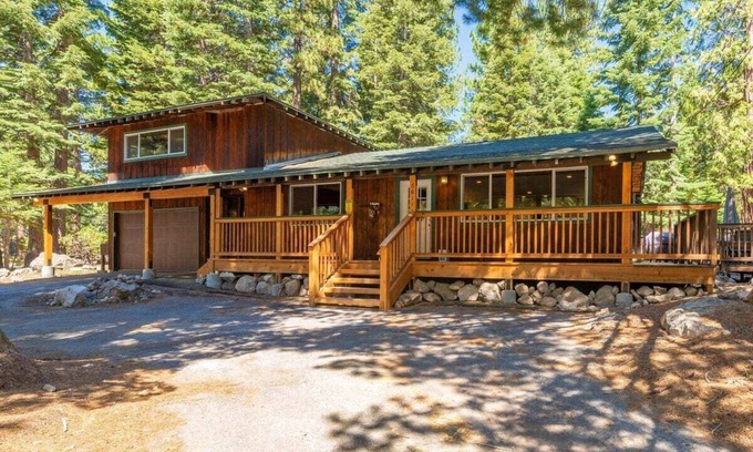 Carnelian Bay Casa | Wooded Bliss in Carnelian Bay -Pet friendly, family home!