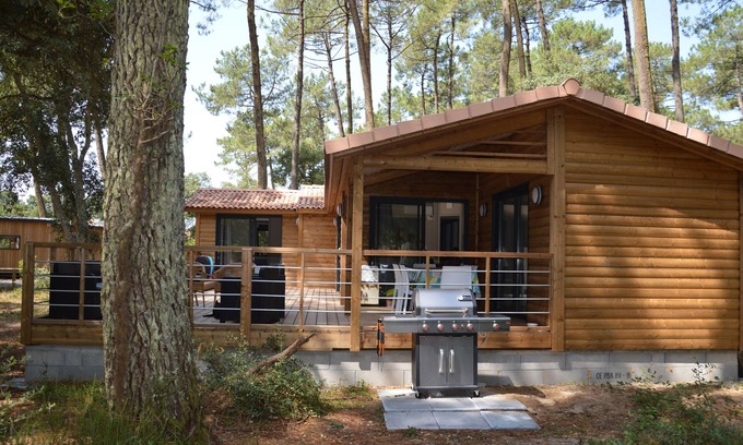 Ondres Casa | Chalet de madera para 13 personas, playa de 900m, piscina y actividades para todos