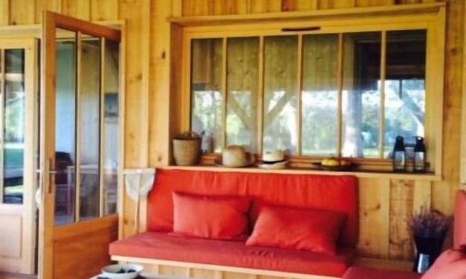 Vielle-Saint-Girons Chalet De Esquí | Wooden house at the Maisons Huraia between forest, lake and ocean