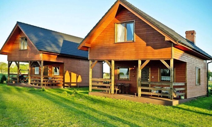 Karsibor Casa | Casa de madera cerca de playas bálticas