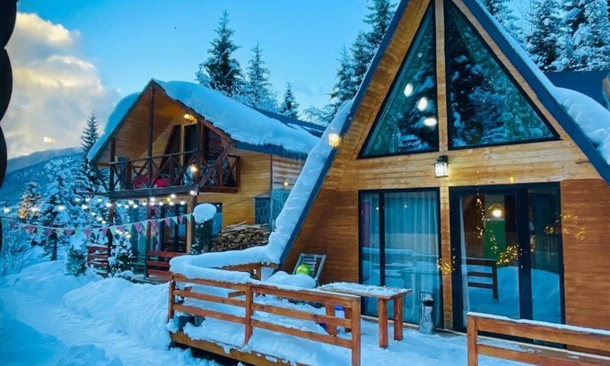 Bagvdanari Cabaña | Wooden Huts in Mestia