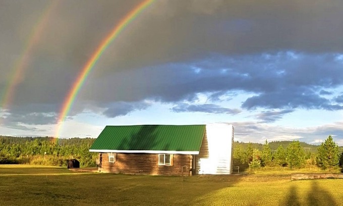 Prince George Cabaña | Woodhouse Cottages and Ranch