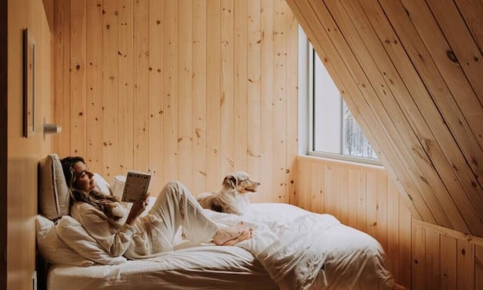 Chertsey Chalet De Esquí | Woodland Spa Sauna Trails & Lake Firepit