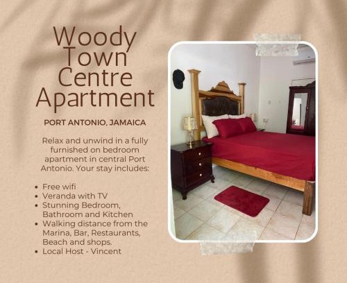 Port Antonio Casa | Woody Town Centre Apartment