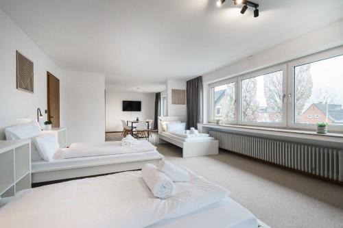 Ibbenbueren Apartamento | Wooon I O105 XXL I 10 Personen I 4 Schlafzimmer I 160m2 I Smart I P I