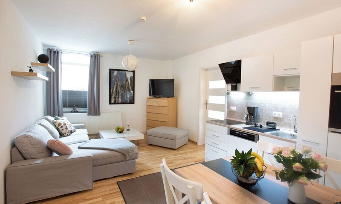 Pulsnitz Apartamento | Work and holiday in the Wohnperle Carré Charlott 1 in Pulsnitz