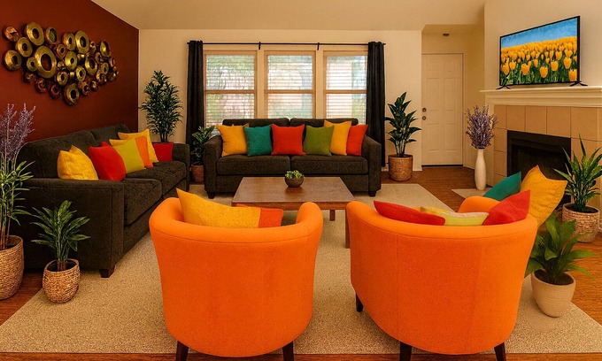 Aubrey Casa | Work, Play & Stay | King bed with Foosball!