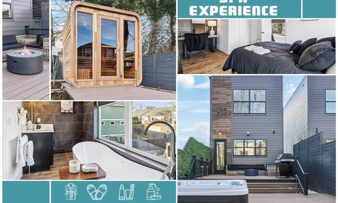 East Hill Casa | Work & Relax | Spa, Sauna, Hot Tub, Desk