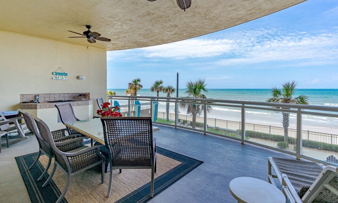 Daytona Beach Condominio | Fabuloso condominio frente al mar de 3 habitaciones (con 2 master suites frente al mar) e internet