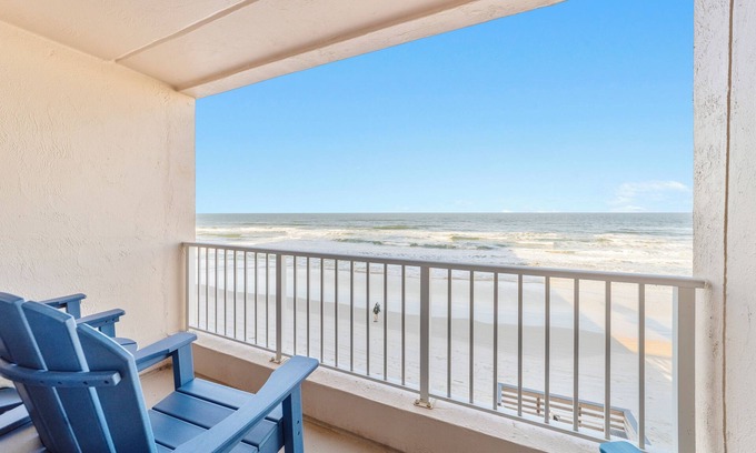 Ponce Inlet Condominio | ☀️Wow Oceanfront Views 2BR-2BA Condo Ponce Inlet King Suite, Pool Stunning Views☀️