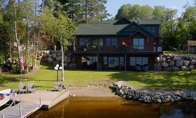 Tower Casa | Wow! Waterfront Shoreline Home on Lake Vermilion near Giants Ridge Ski Resort