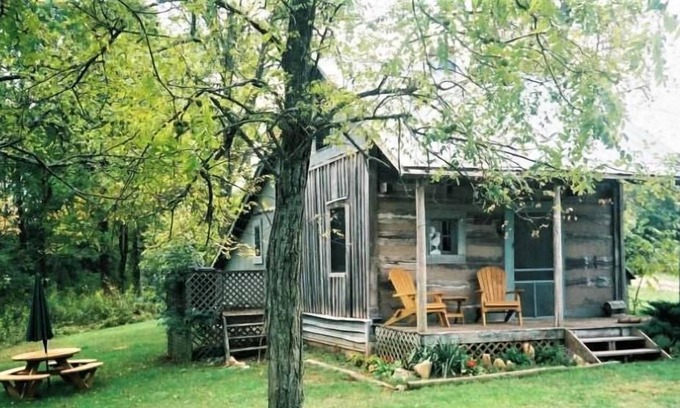 Lexington Cabina | Writer's Retreat-Cabaña de madera-Baño Privado-Romántico-Vista al campo