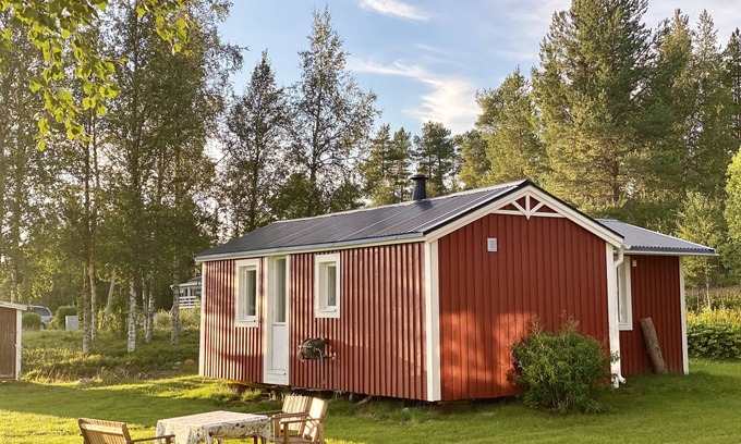 Mellanstrom Cabina | Wunderschöne Lappland Hütte mit Seeblick Ruhig Gelegen