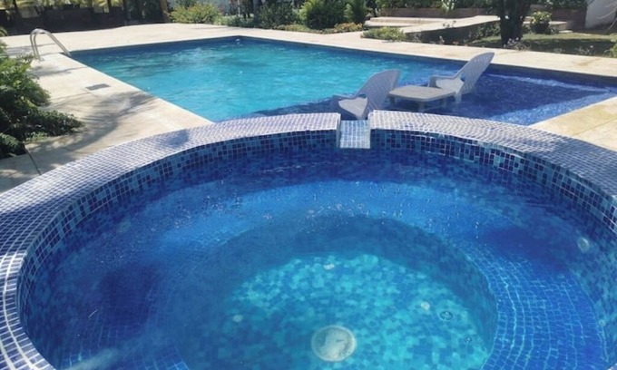 Playa Coronado Villa | Piscina jacuzzi y bohio X-LARGE