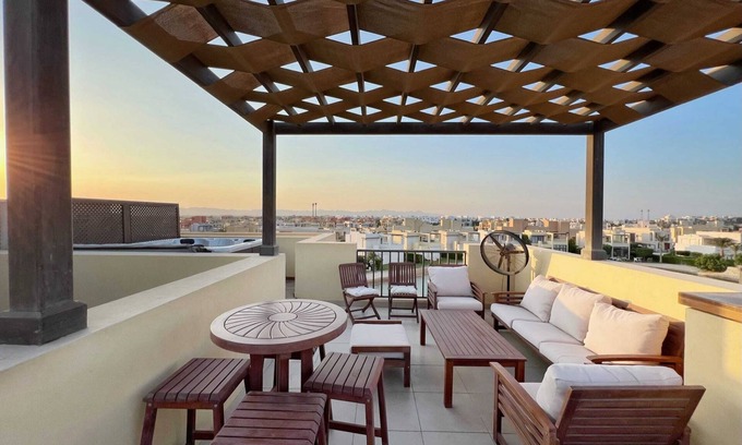 El Gouna Casa | Xuru Stays I Eclectic 2 BDR Twin House @ Tawila El Gouna