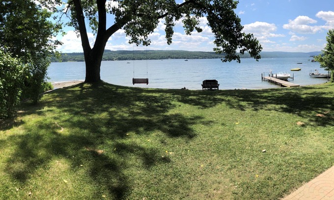 Hammondsport Casa | Casa frente al lago durante todo el año en el lago Keuka