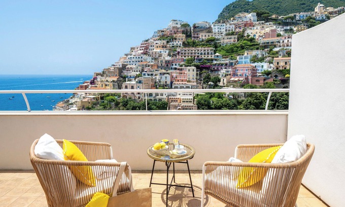 Positano City Centre Casa | CASA DAMA AMARILLA En el centro de Positano con hermosa vista