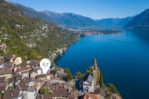 Ronco sopra Ascona Apartamento | Yellow View Apartment - Happy Rentals