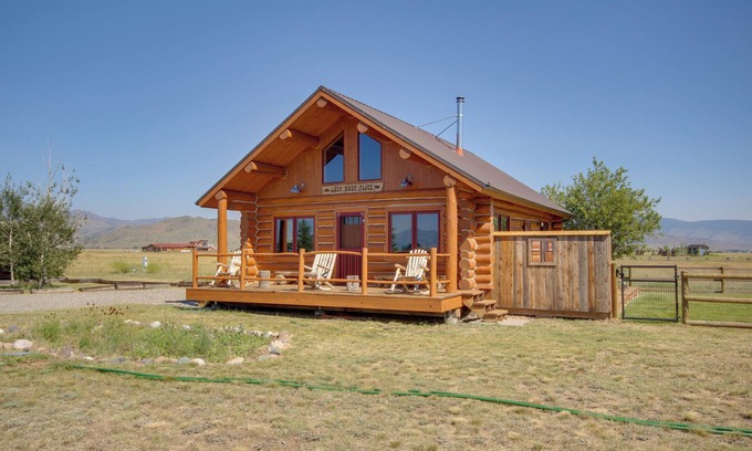 Livingston Cabina | ¡NUEVO! Cabina de 10 acres en Yellowstone con vista impresionante de Mtn