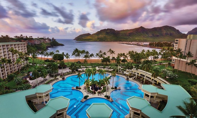 Lihue Condominio | Marriott Kauai Beach Club: complejo de lujo frente al mar.