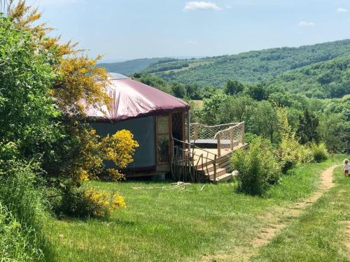 Saint-Beauzely Casa | Yourte 2-4 personnes avec SPA