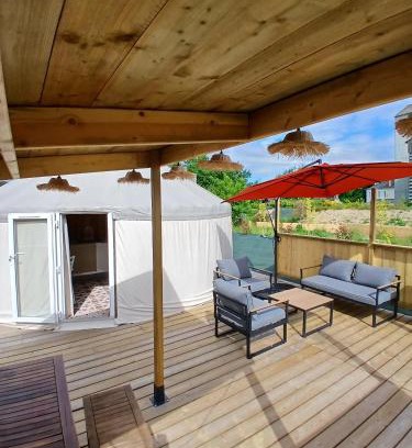 Clermont-Creans Chalet De Esquí | Yourte - Terracotta - Climatisée -Les Belles Ouvrières