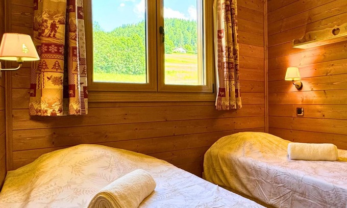 Mont-Saxonnex Apartamento | Z-Chalet Mitoyen 3B., Z-Chalet Mitoyen 3B.