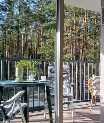 Kierwik Apartamento | Zapach lasu Karwica Naturalne SPA, sauna, joga A206