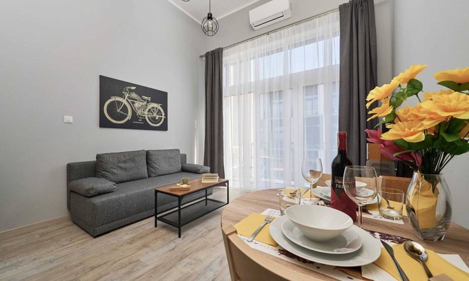 Fabryczna Apartamento | Zarembowicza 33 | Spacious Studio| AC