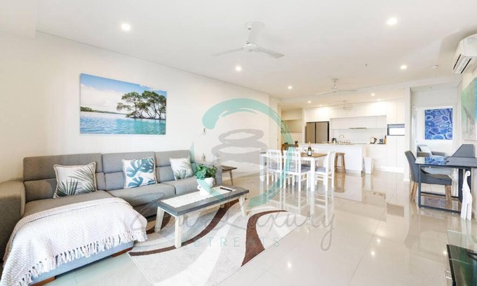 Darwin City Centre Apartamento | ZEN At ARRAY: 2BR Retreat in CBD