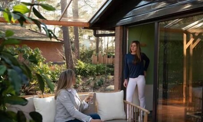 Rheezerveen Casa | ZEN-Bungalow no 1 with sauna and hot tub