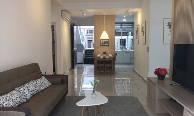 Taman Sutera Utama Condominio | ZenCozyStay (nuevo) 3r8pax townhouse 2m Sutera Mall