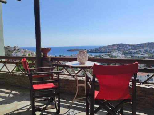 Mpatsi Casa | Zenios Andros-Cycladic house overlooking Batsi bay