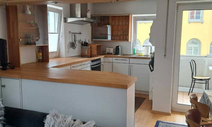 Biberach an der Riss Apartamento | Zentral am Holzmarkt mit 2 Balkonen