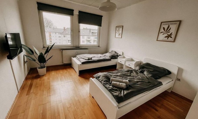 Frohnhausen Apartamento | Zentral, ruhig, Messe Universitätsklinikum nah! MA3L