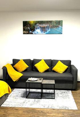 Kleinmunchen Apartamento | Zentrales Apartment mit Balkon