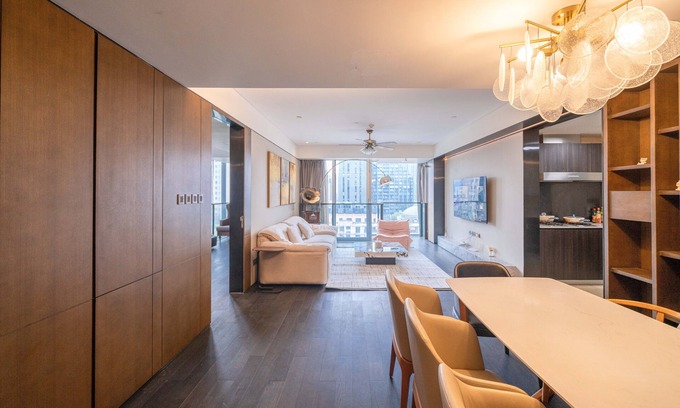 Downtown Shanghai Apartamento | ZHome-Luxury Three bedroom Suite