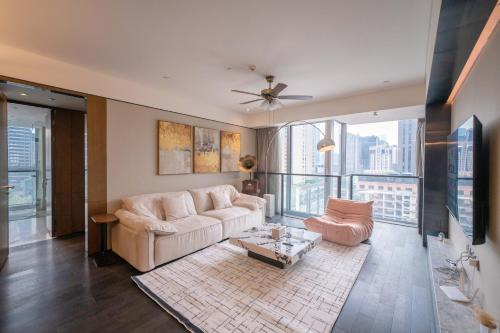 Zhabei Apartamento | ZHome-Luxury Three-bedroom Suite-Near the Bund