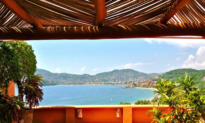 Playa Las Gatas Condominio | Zihuatanejo Dreamin '.. vistas celestiales, a 5 minutos a pie de la playa