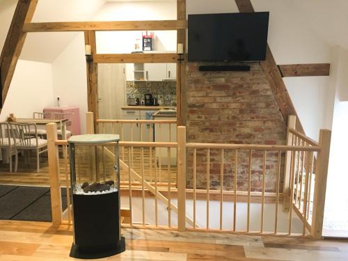 Frankenheim-Lindennaundorf Apartamento | Zschampert Hof bei Leipzig Ruhige Ferienwohnung Bauernhof für 4-5 Personen